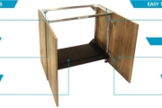 D-D Aqua-Pro Reef 1200- METAL FRAME- ANTHRACITE MATT