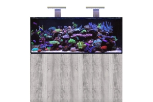 D-D Aqua-Pro Reef 1500- METAL FRAME- DRIFTWOOD CONCRETE