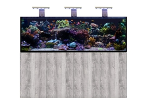 D-D Aqua-Pro Reef 1800- METAL FRAME- DRIFTWOOD CONCRETE